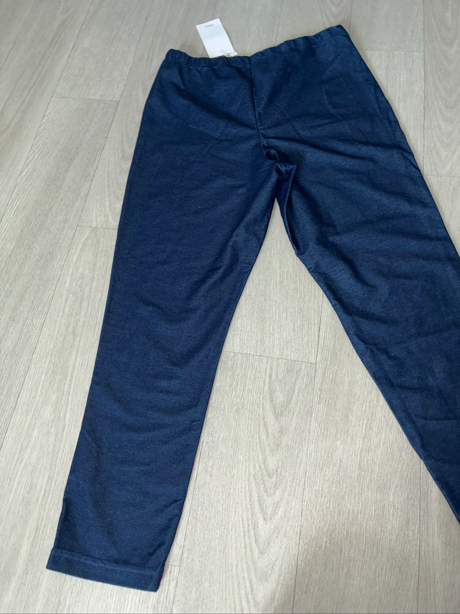 Legging Capri azul-marinha com fenda P – photo 9